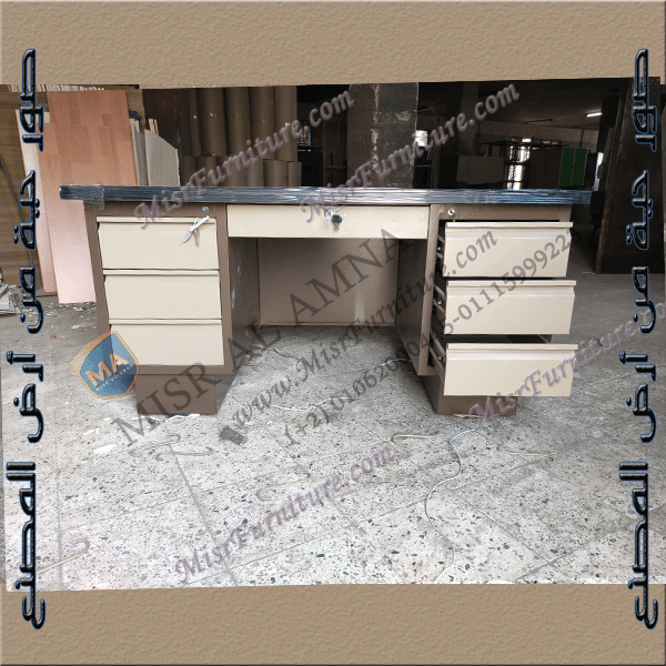 مكتب حديد معدن 7 ادراج معدنية